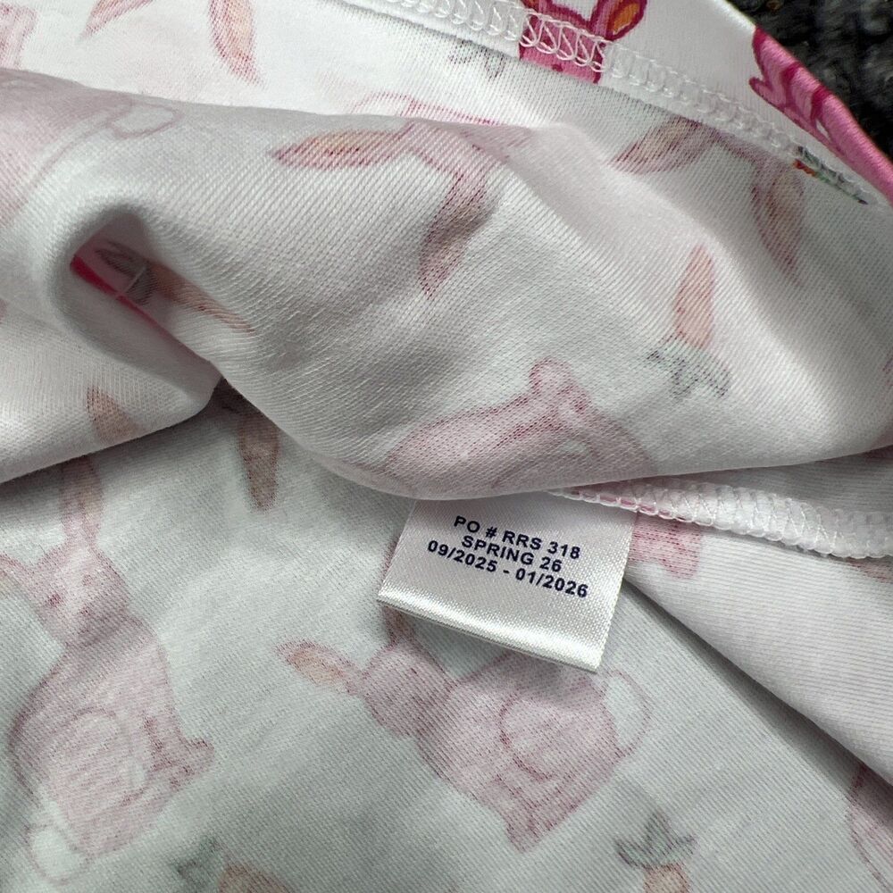 NWT Roller Rabbit Romy Rabbit Polo Pajamas Set Size S - Picture 10 of 11